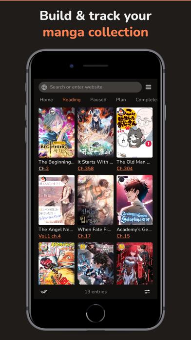 MangaPin screenshot 1