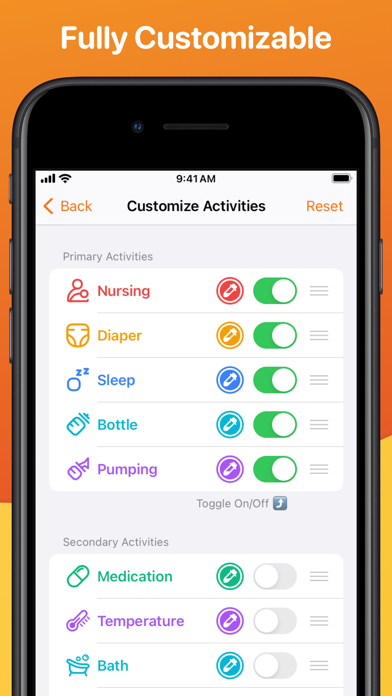 Mango Baby: Newborn Tracker screenshot 4