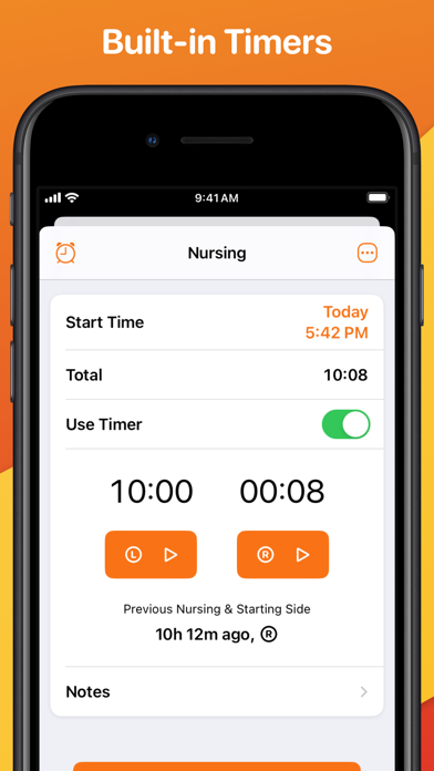 Mango Baby: Newborn Tracker screenshot 3
