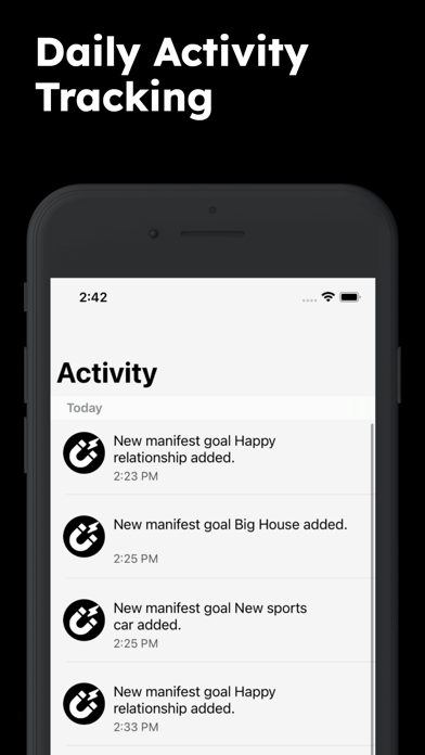 Manifestation: Attract Goals screenshot 2