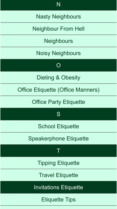 manner and etiquettes screenshot 3