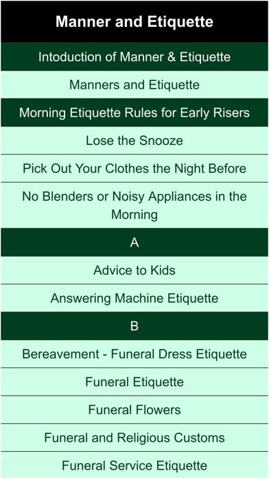 manner and etiquettes screenshot 5