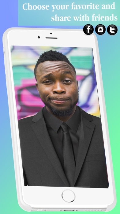 Man's Suit Fashion Photo Editor – Pictures Montage screenshot 1
