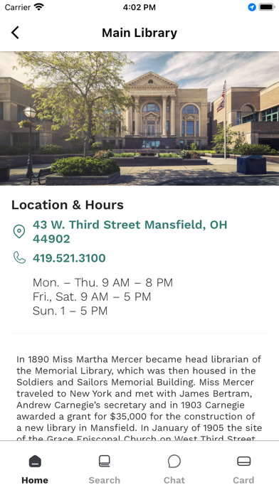 Mans/Richland County Library screenshot 1