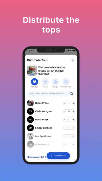 Manteltop screenshot 4