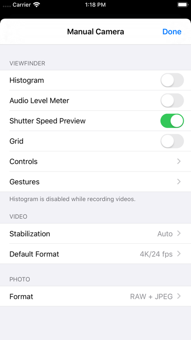 Manual Camera 4 screenshot 2