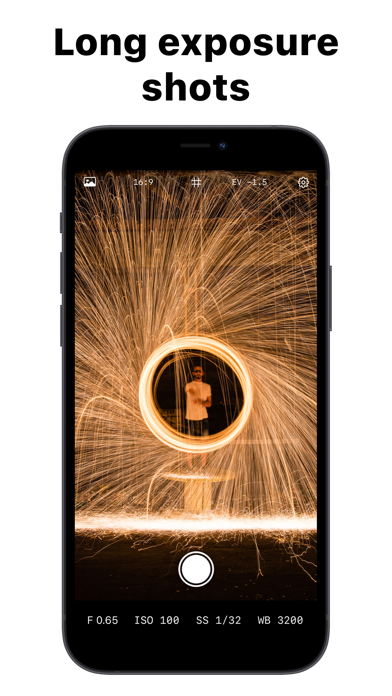 Manual Camera – Focus, ISO, WB screenshot 2