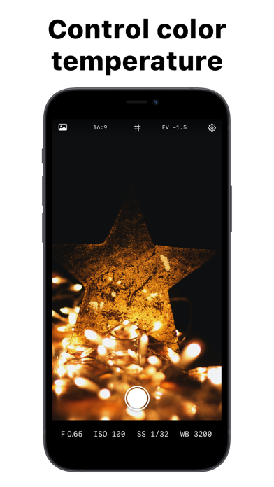 Manual Camera – Focus, ISO, WB screenshot 1