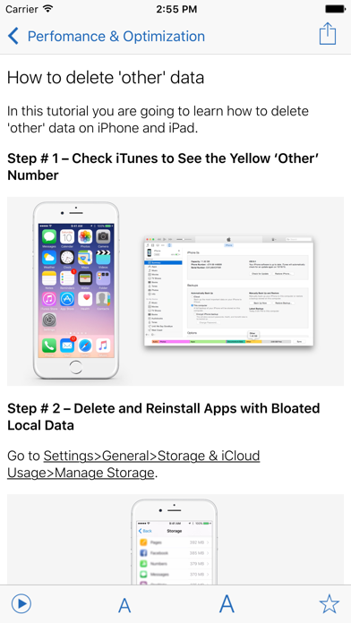 Manual for iPhone with secrets, tips & tricks screenshot 3