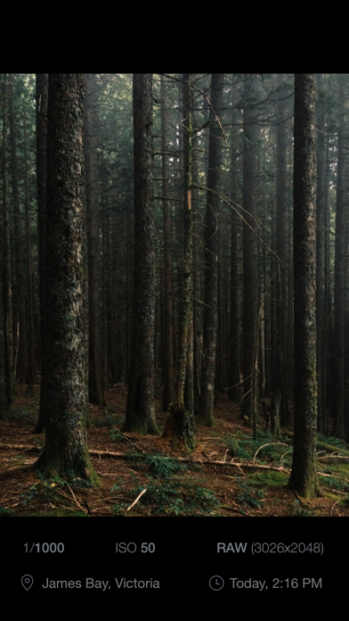 Manual – RAW Camera screenshot 1