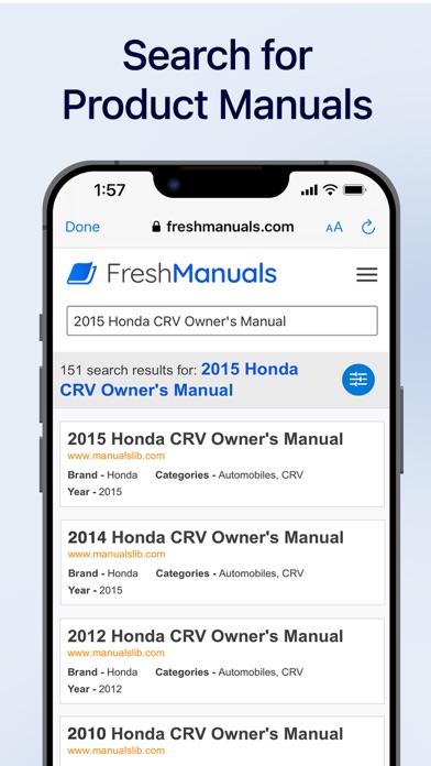 Manuals: Access Free Manuals screenshot 2