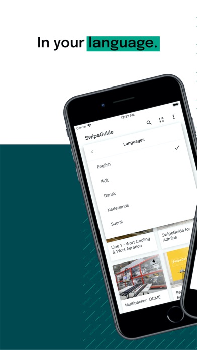 Manufacturers SwipeGuide screenshot 3