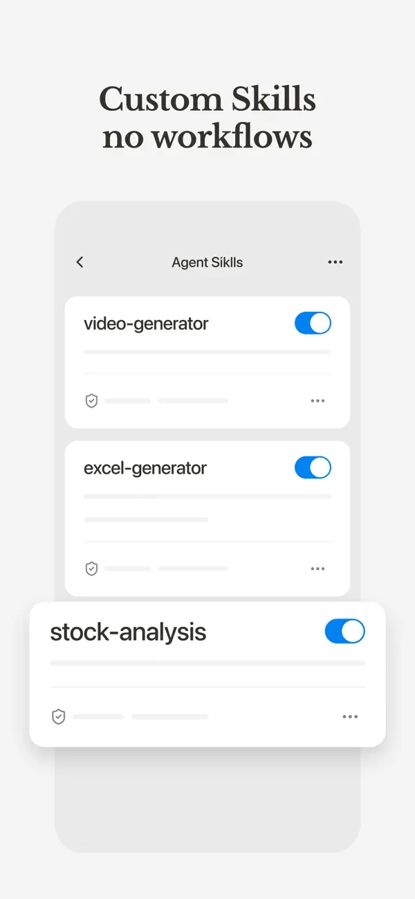 Manus - AI Agent & Automation screenshot 1
