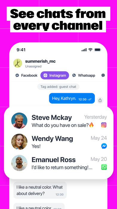 Manychat screenshot 1