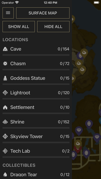 Map for Tears of the Kingdom screenshot 4