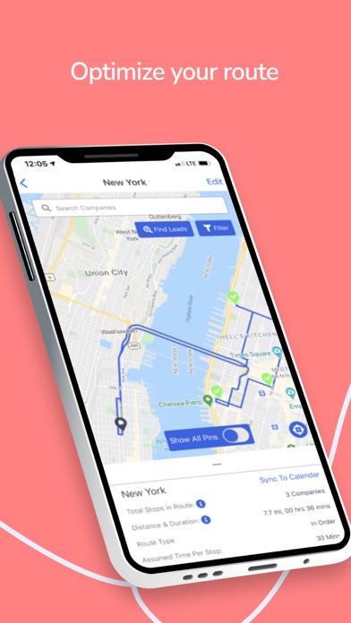 Map My Customers Route Planner screenshot 2