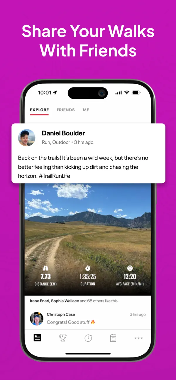 Map My Walk: Walking Tracker screenshot 2