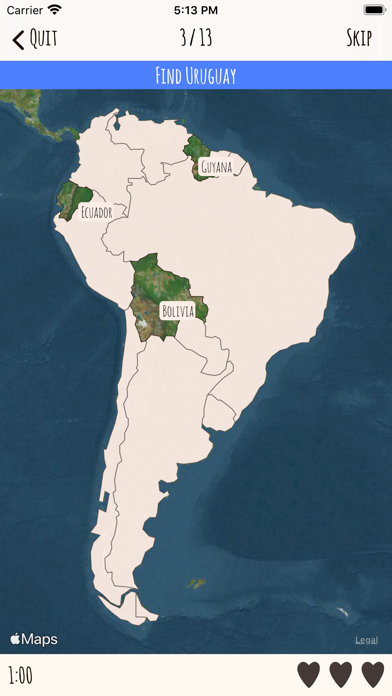 Map-Quiz screenshot 4