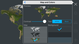 map:clock - World Map & Clock screenshot 1