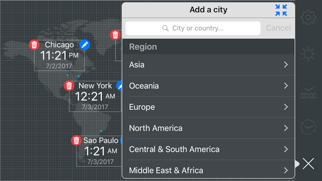 map:clock - World Map & Clock screenshot 5