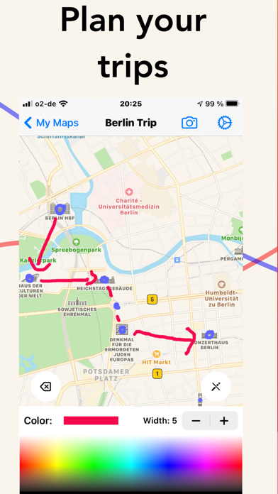 MapDraw: Draw on maps screenshot 3