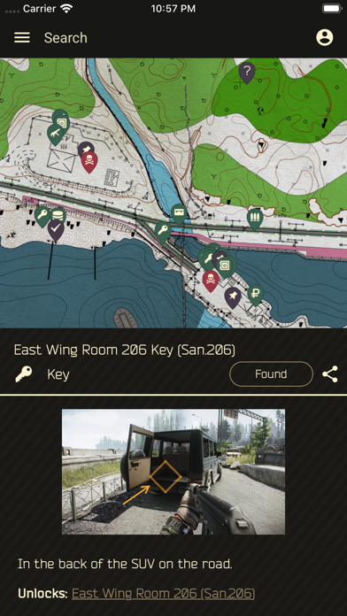 MapGenie: Tarkov Map screenshot 1