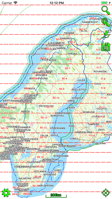 Mapitare Terrain and Sea map screenshot 5
