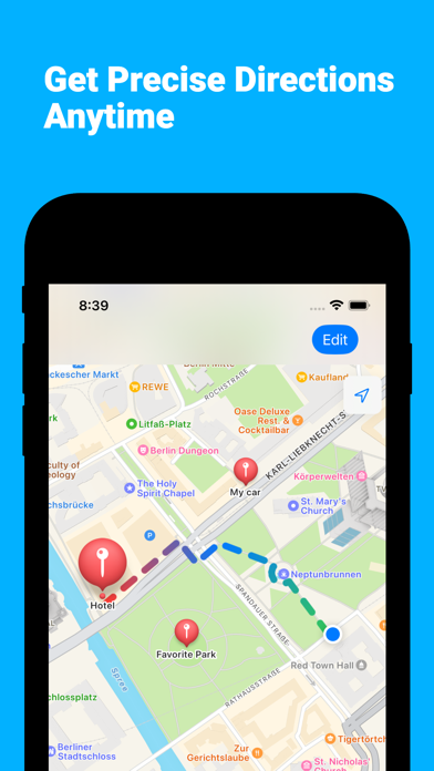 MapMem - Bustling City Compass screenshot 1
