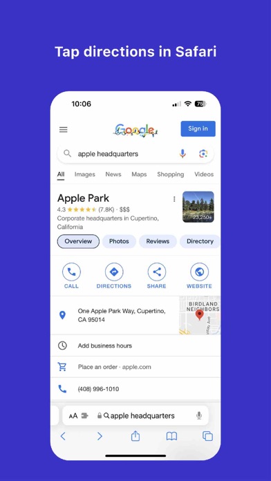 Mapper for Safari screenshot 2