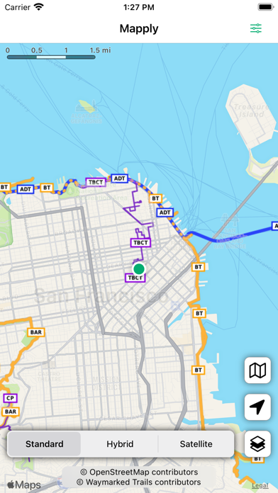 Mapply for Open Street Map screenshot 1