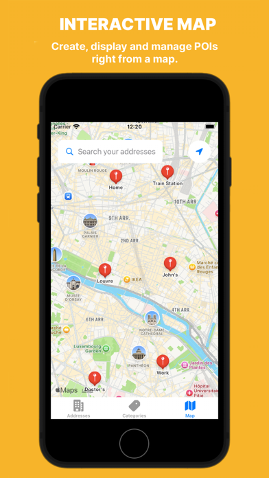 Maps Address Book screenshot 2