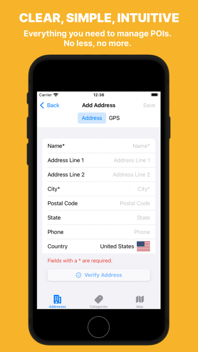 Maps Address Book screenshot 5