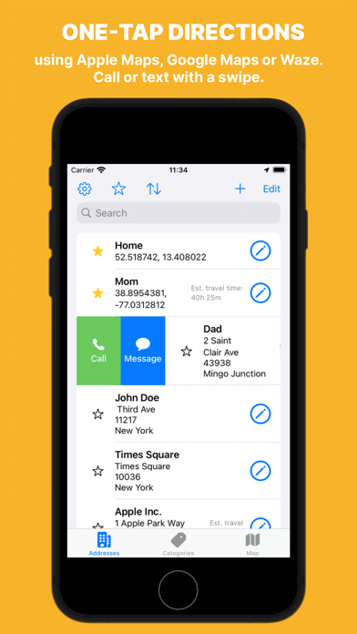 Maps Address Book screenshot 6