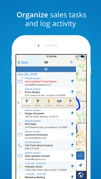 Mapview Sales Route Planner screenshot 1