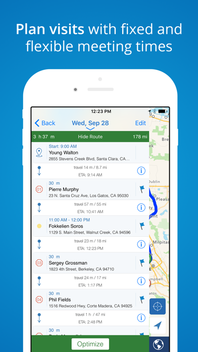 Mapview Sales Route Planner screenshot 2