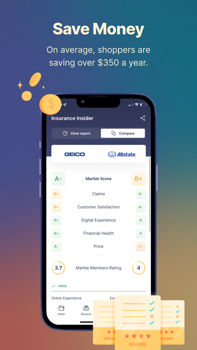 Marble: Insurance Rewards screenshot 2