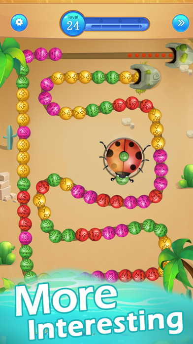 Marble Shooter:Zumba Classic screenshot 3