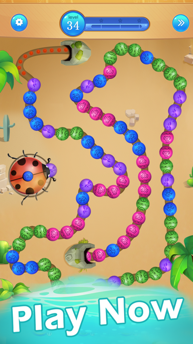 Marble Shooter:Zumba Classic screenshot 1