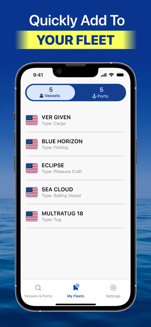 Marine Traffic Vessel Finder screenshot 1