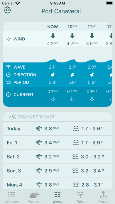 Marine Weather and Tides screenshot 2