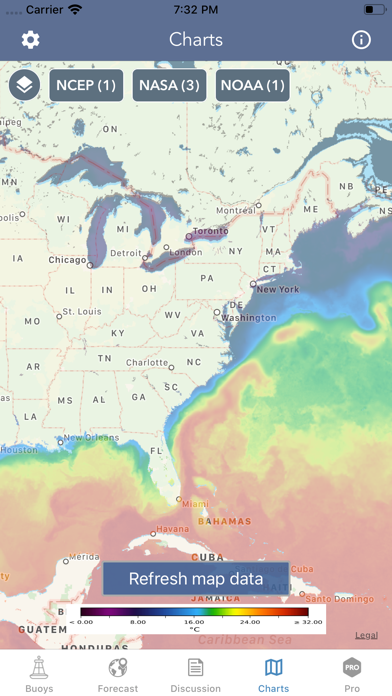 Marine Weather Forecast Pro screenshot 2