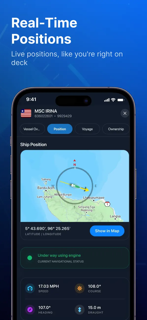 MarineRadar・Vessel Finder screenshot 3