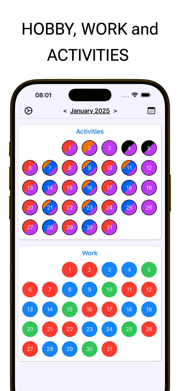 Mark Off: Calendar & Tracker screenshot 5