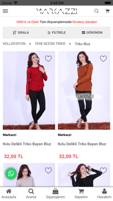Markazzi.com - Toptan Giyim screenshot 1