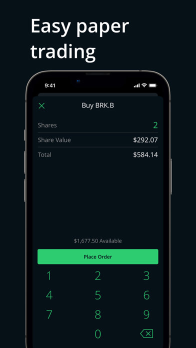 MarketSim screenshot 2