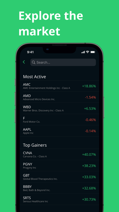 MarketSim screenshot 1