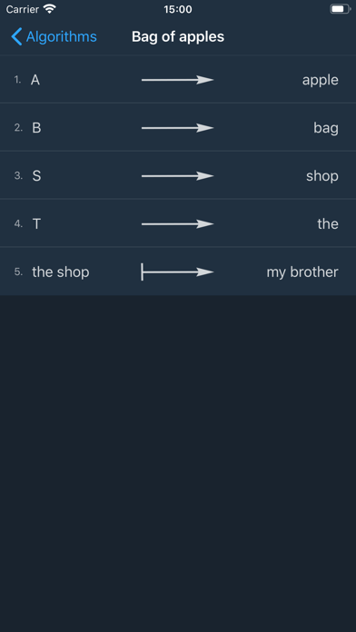 Markov Algorithm screenshot 3
