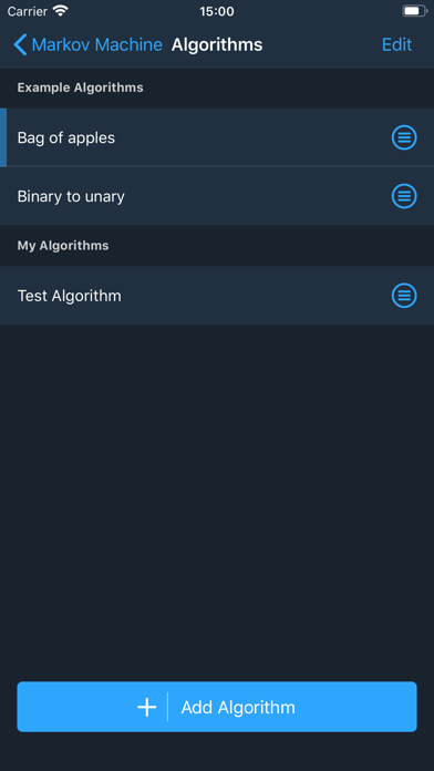 Markov Algorithm screenshot 4