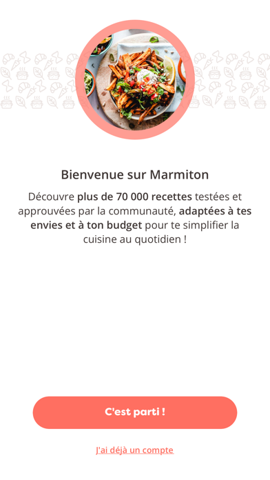 Marmiton : recettes de cuisine screenshot 1