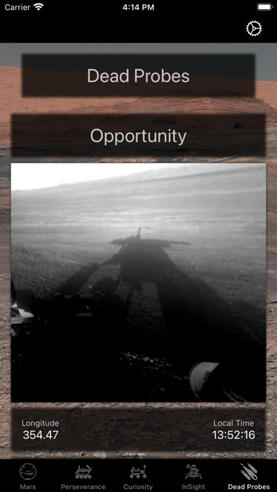 Mars Watch screenshot 2